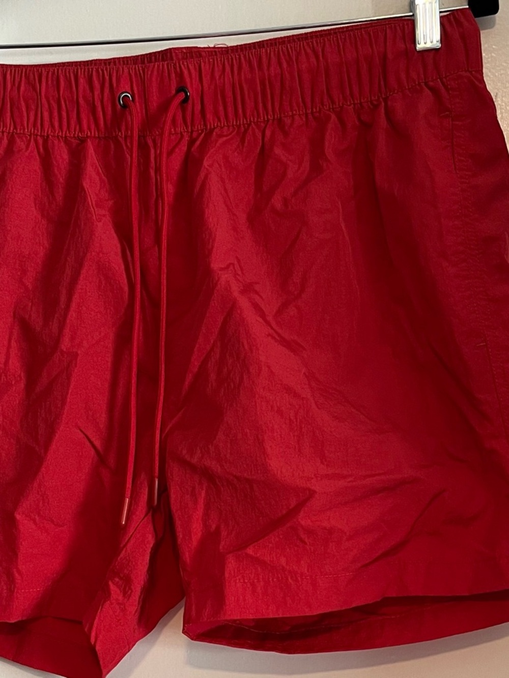 Men's Red Swim Trunks